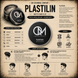 Матова глина для укладання волосся ТМ QM  "Plastilin" 100 мл